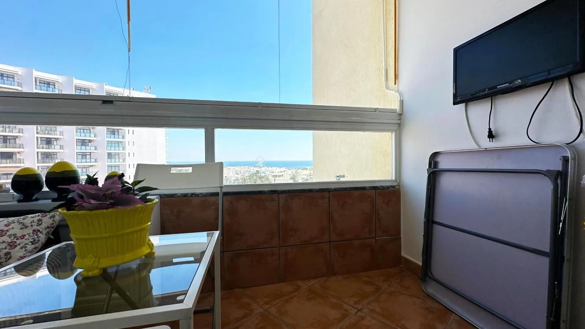 베날마데나코스타 Tam6 - Frente Playa, Wifi, Terraza, Vistas Al Mar 아파트